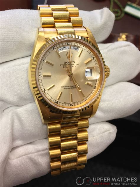 gold presidential rolex cost|rolex president gold price.